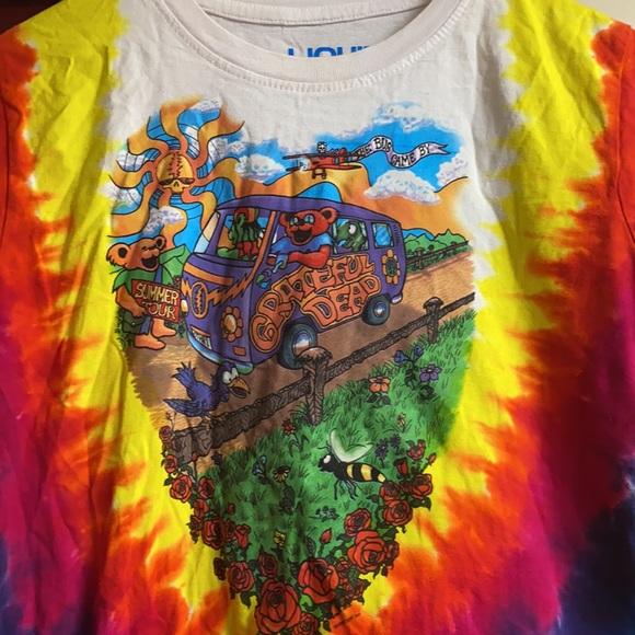 The Greatful Dead Custom Print Cotton Tee NeverUsed - Picture 2 of 6